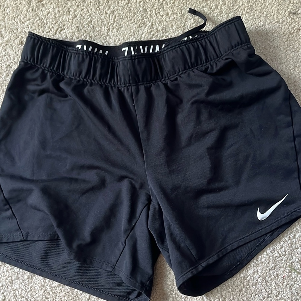 Black Nike women’s shorts